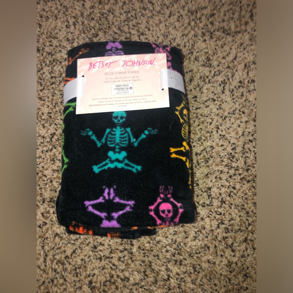 Skeletons Hand Towel Set
